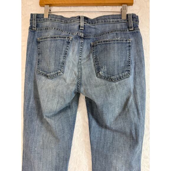 Current/Elliott Stiletto Skinny Super Loved Destroy Distressed Mid Day Jeans 29* - Picture 14 of 16